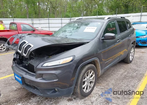 2014 Jeep Cherokee Latitude из США, поврежденный, VIN 1C4PJLCB0EW252815